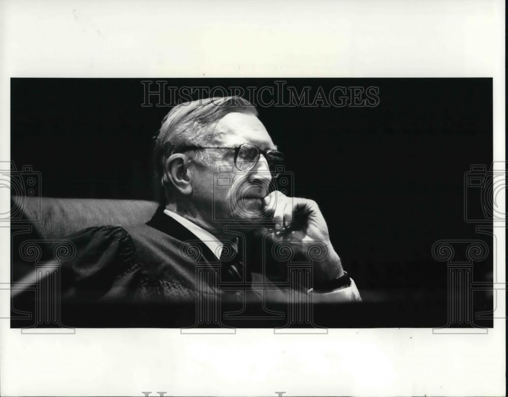 1984 Press Photo Ohio Supreme Court Justice Ralph S. Locher - Historic ...