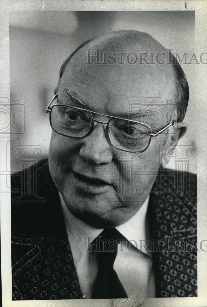 1979 Press Photo Dr. Arthur Hardy, a psychiatrist - ora32053 - Historic Images