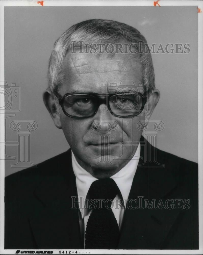 1980 Press Photo Fred W Heckel VP Of Advertising &amp; Promotion - cvp20983 - Historic Images