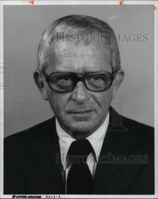 1980 Press Photo Fred W Heckel VP Of Advertising & Promotion - cvp20983 - Historic Images