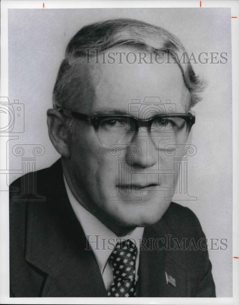 1976 Press Photo Mayor Jack C. Hunter, Youngstown - cvp25390 - Historic Images