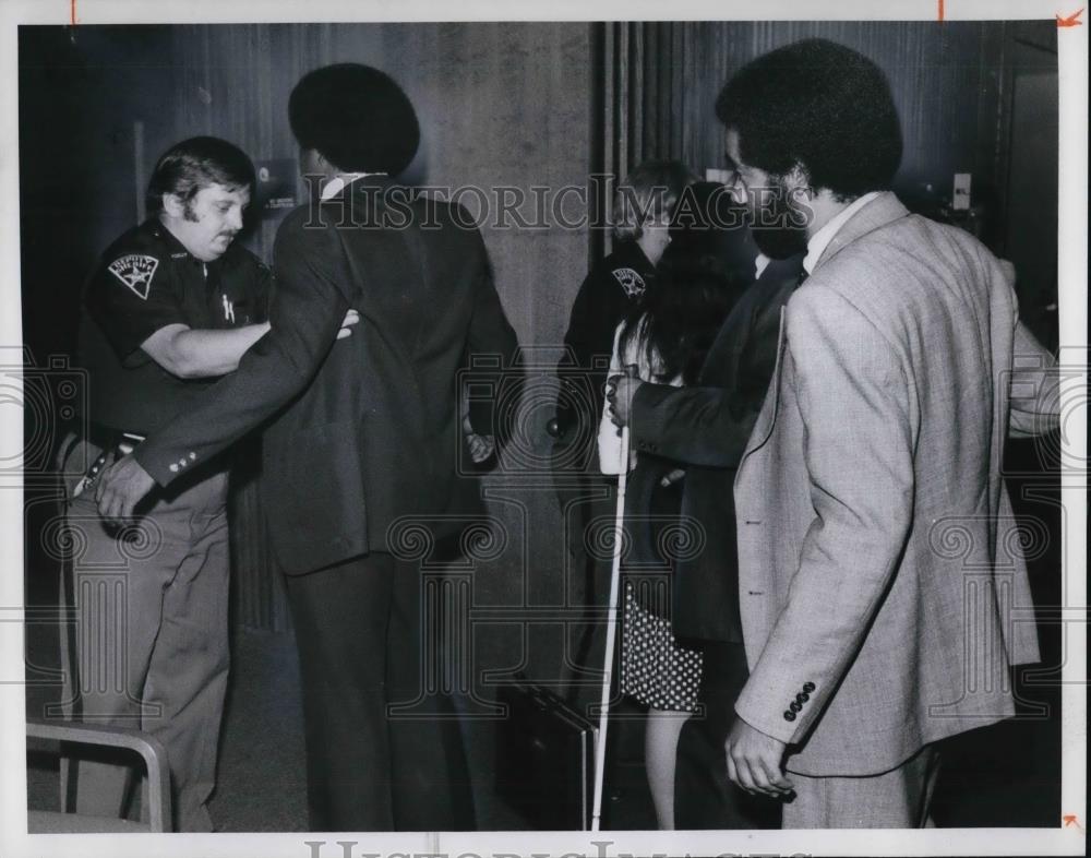 1977 Press Photo The Cory C. Moore trial - Historic Images