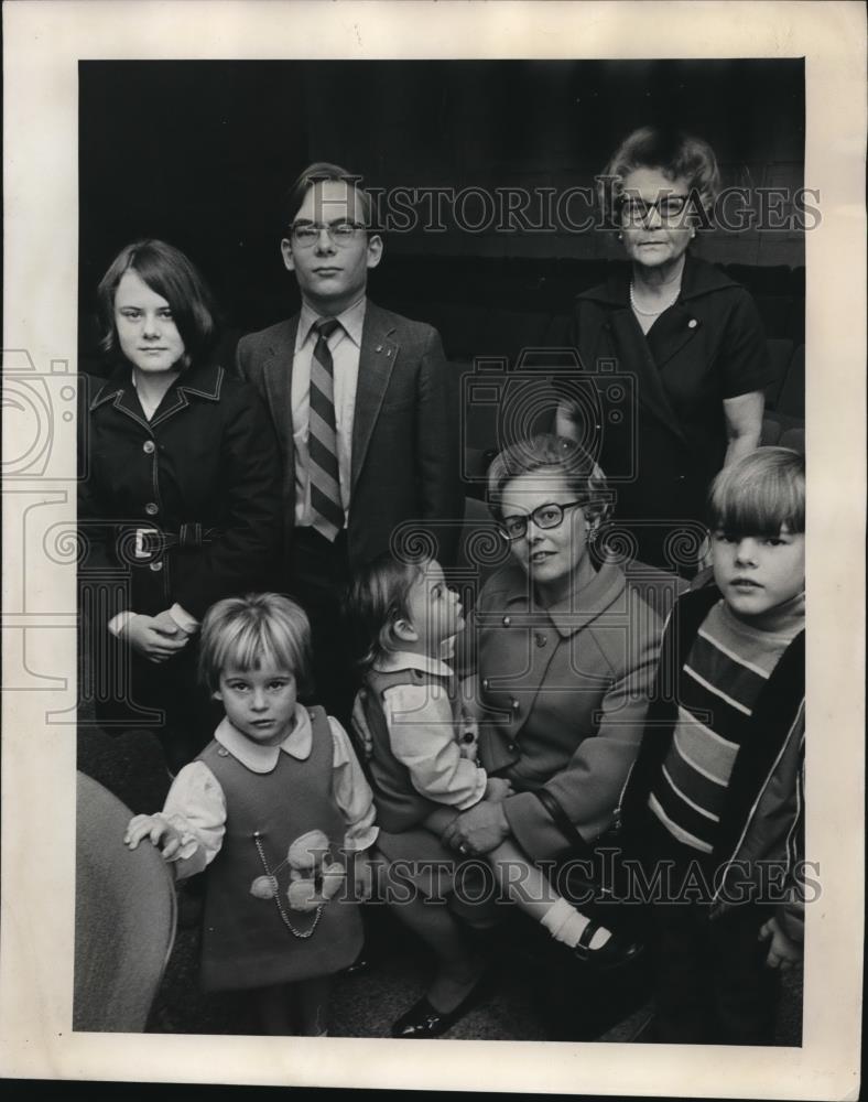 1970 Press Photo Special Day for family of Multnomah County District Attorney - Historic Images