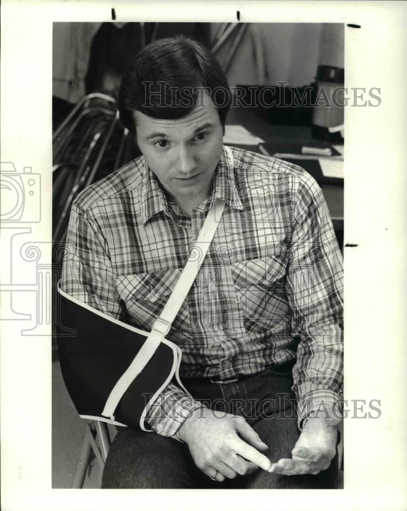 1983 Press Photo Game director, Jon Carroll Salerno - Historic Images