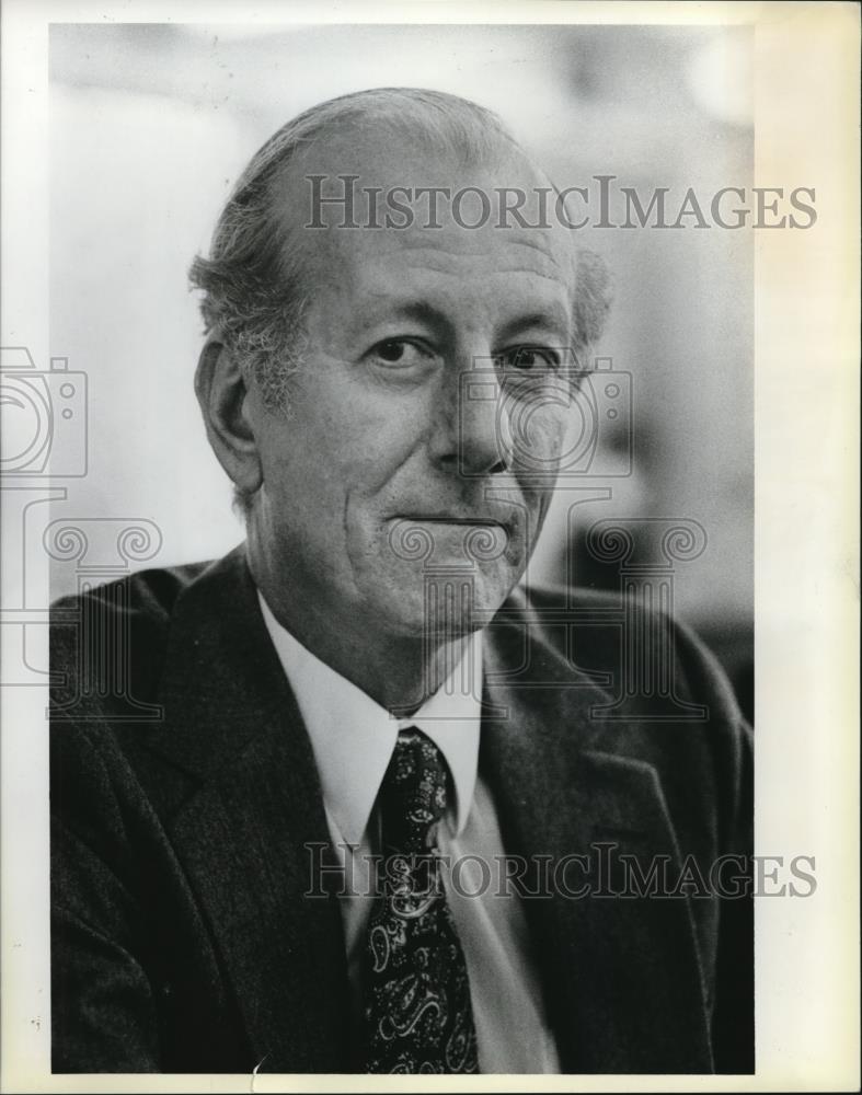 1981 Press Photo John G Buckley VP and director NE Petroleum industries - Historic Images