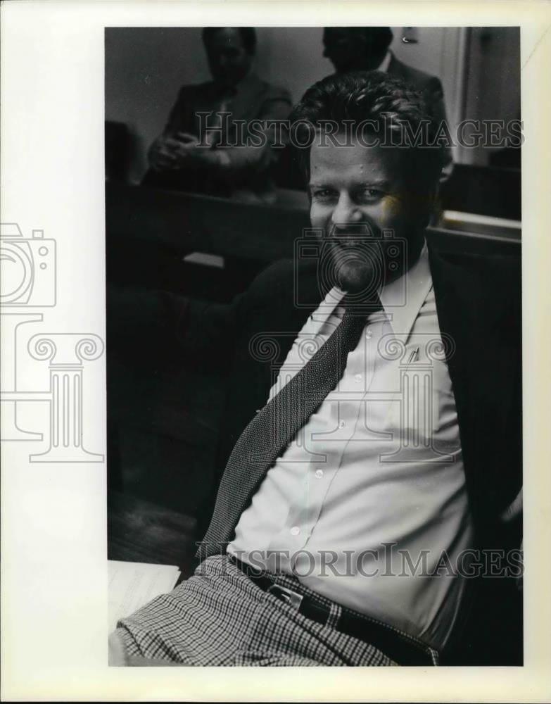 1980 Press Photo Jerry Justice, Assistant to Clackamas Co. Commissioners - Historic Images
