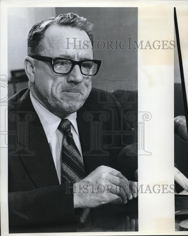 1971 Press Photo Raymond Gauer, National Director of Citizens Decent Liturature - Historic Images