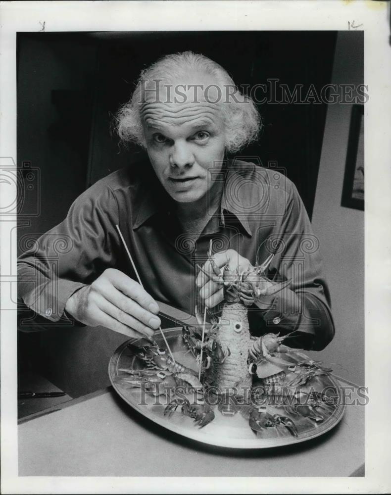 1976 Press Photo Antonious Jacobs Executive Chef at Hilton - ora42004 - Historic Images