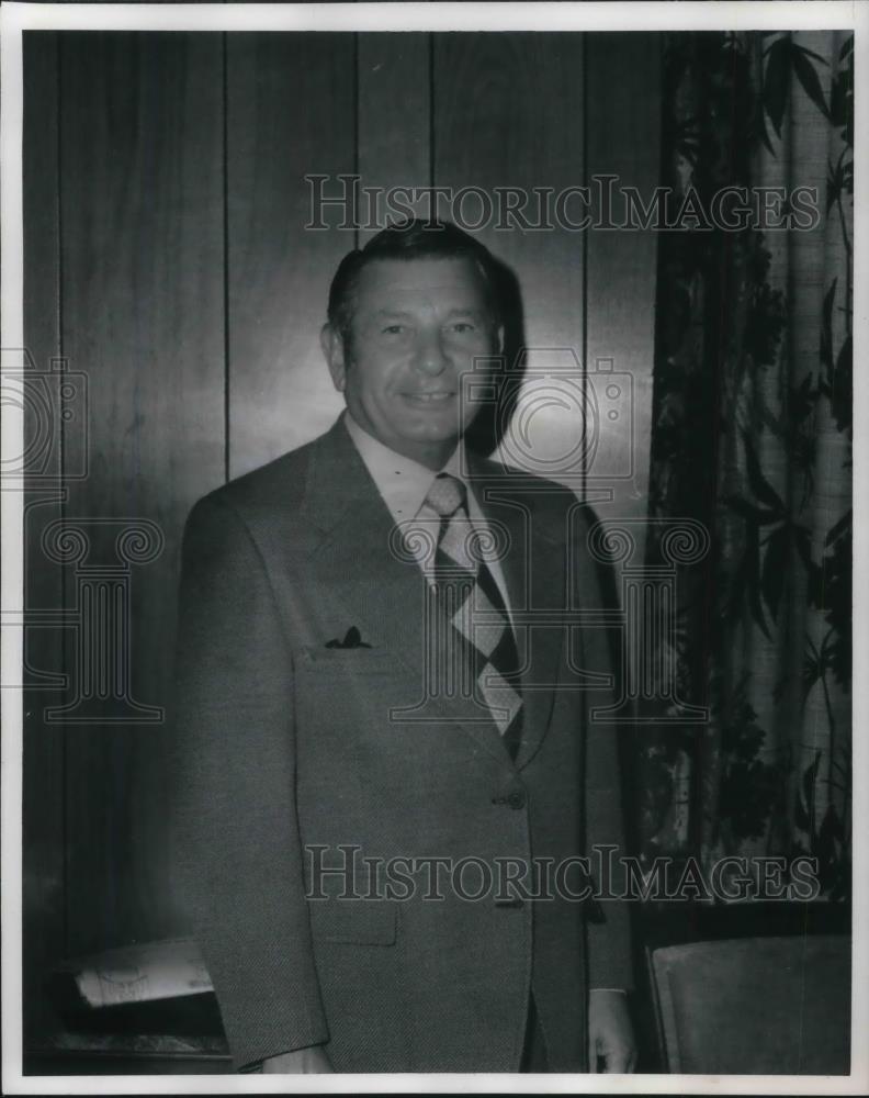 1973 Press Photo Herbert Hillman, vice president of RPM Inc - cvp21288 - Historic Images