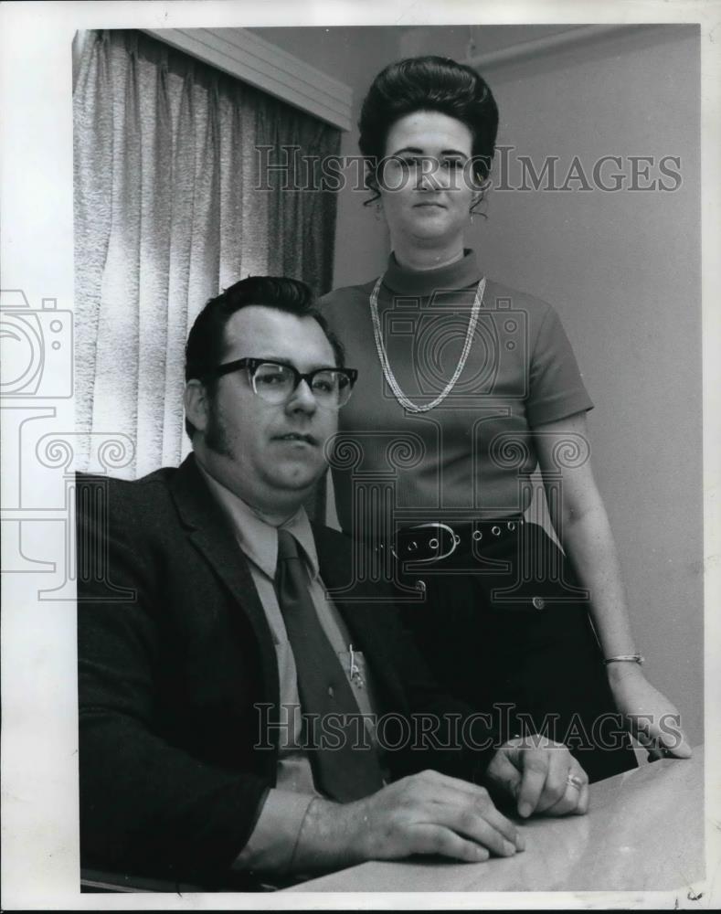 1972 Press Photo Mr. and Mrs. Dwayne Keely - ora44260 - Historic Images