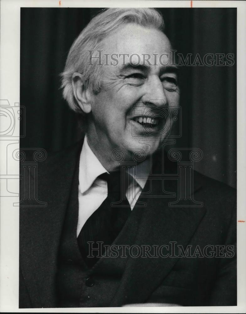 1978 Press Photo Senator Eugene McCarthy, city club speaker - Historic Images