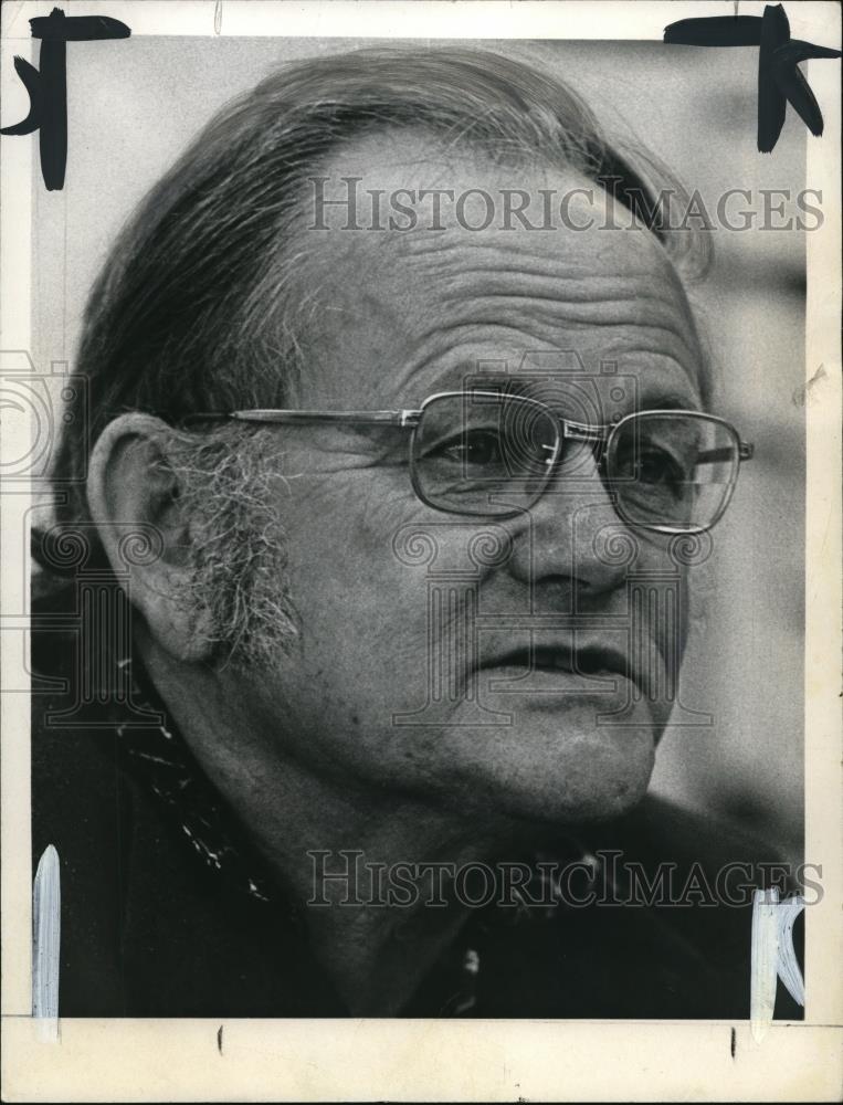 1974 Press Photo Garrett Hardin Professor At University Of California
