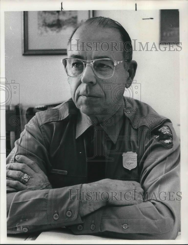 1979 Press Photo Eliot Davis superintendent - ora18695 - Historic Images
