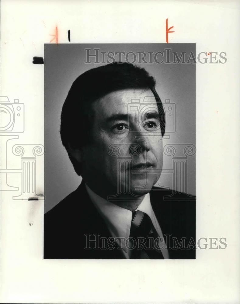 1980 Press Photo Aaron M. Mixon, III, Pres &amp; CEO, Invacare Corporation - Historic Images