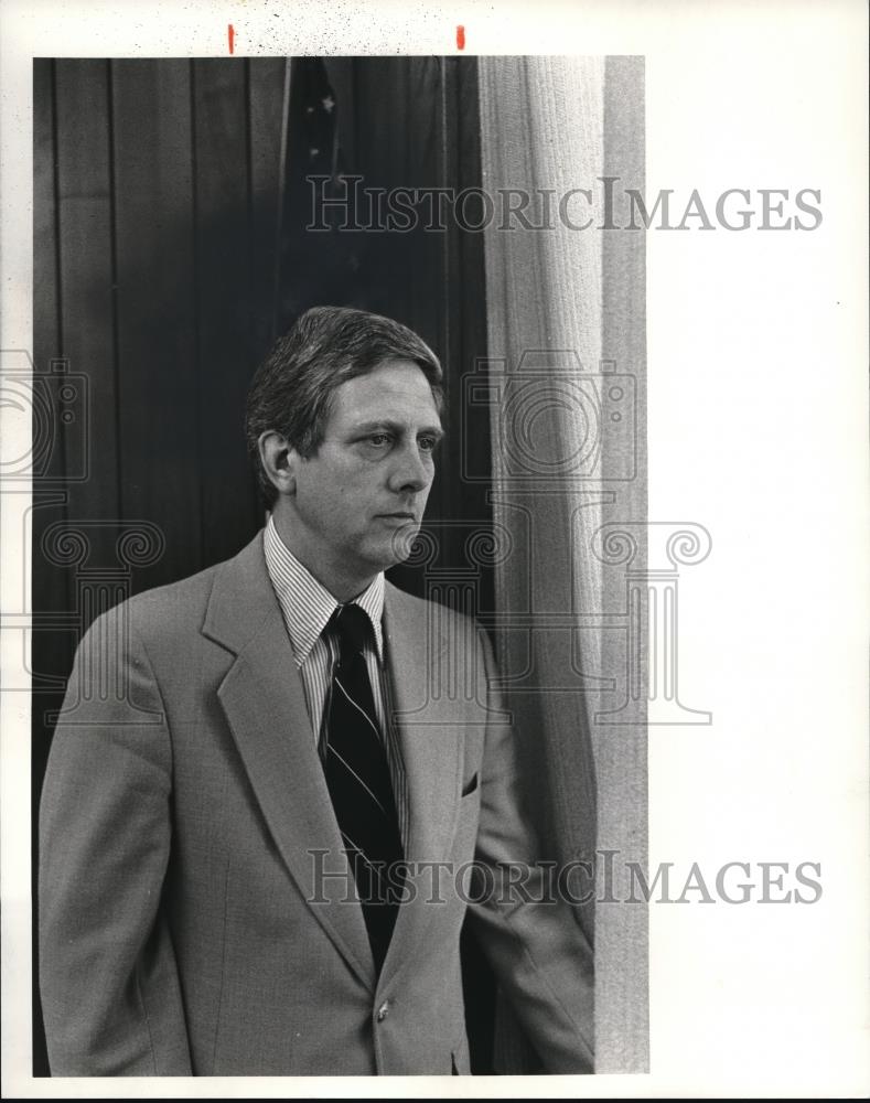 1981 Press Photo Fritz Overs - Historic Images