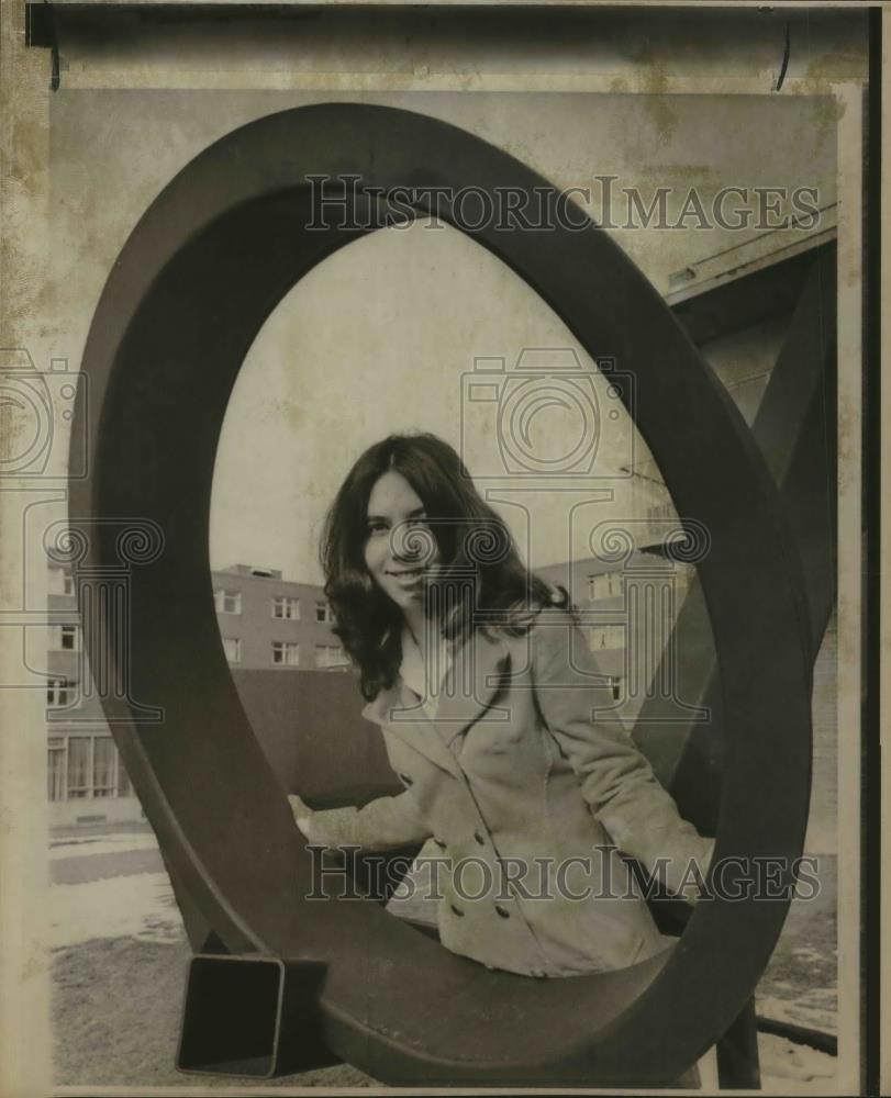1972 Press Photo Barbara Jo Brimmer To Attend Naval Academy In Annapolis - Historic Images