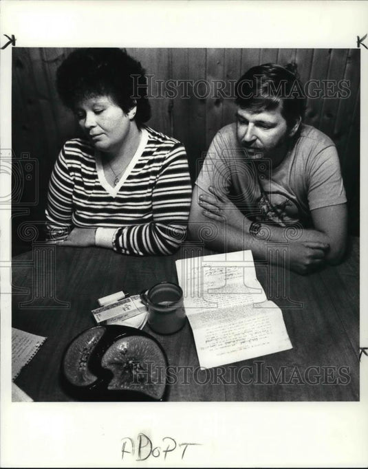 1985 Press Photo Marilyn and Kenneth McNeish - Historic Images
