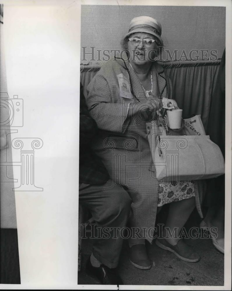 1970 Press Photo Mrs. Ethel Hays at State Fair - ora33535 - Historic Images