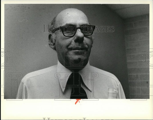 1978 Press Photo Leonard Miller President Silverman's - Historic Images