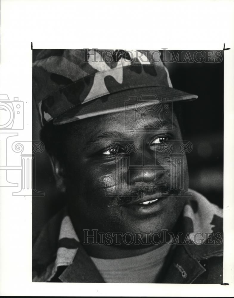 1987 Press Photo Sergeant David L. Olden - Historic Images