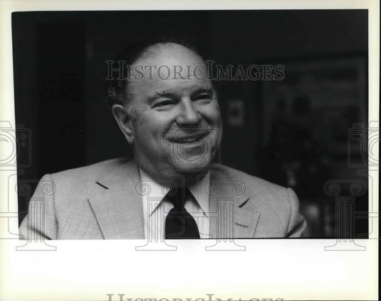 1979 Press Photo Steel workers president, Lloyd McBride - Historic Images