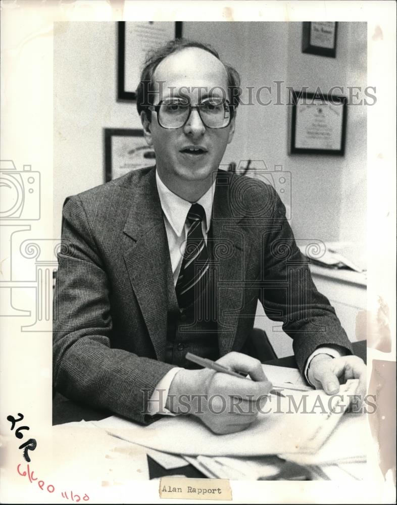 1983 Press Photo Alan Rappaport - Historic Images