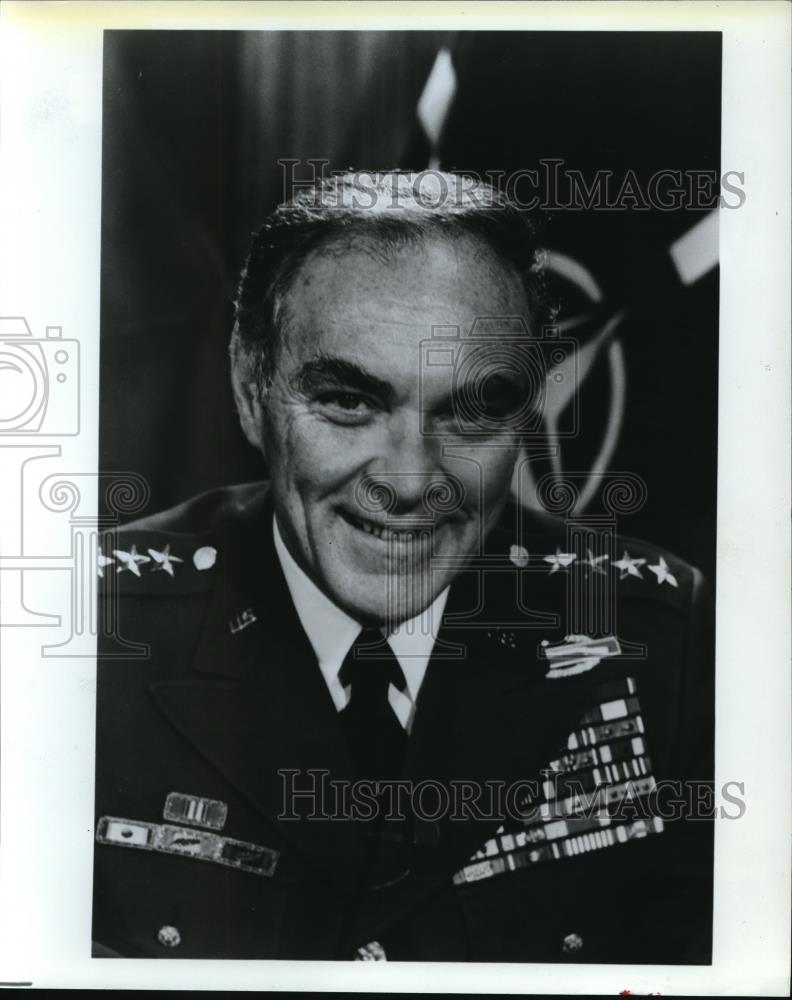 1983 Press Photo Alexander Haig Jr. Former Secretary of State and NATO Head - Historic Images