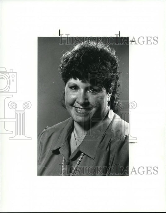1987 Press Photo Susan Persing of The Green Bean Champ - Historic Images