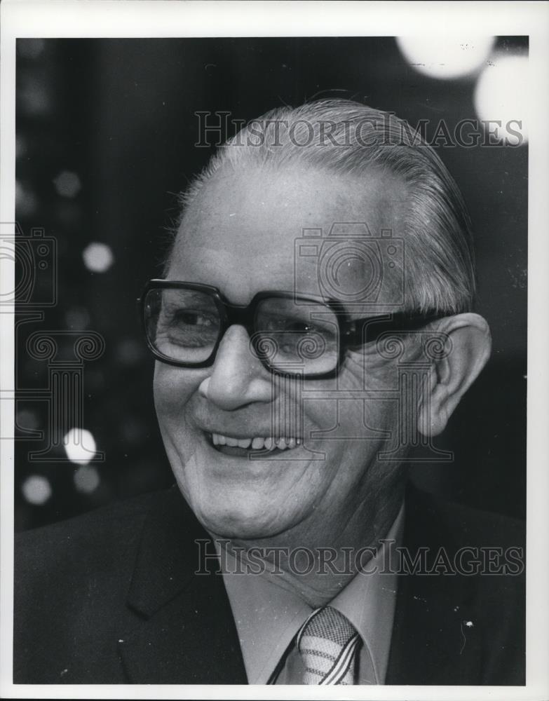 1976 Press Photo William Reulbach, Notable Cleveland, Ohio personality - Historic Images