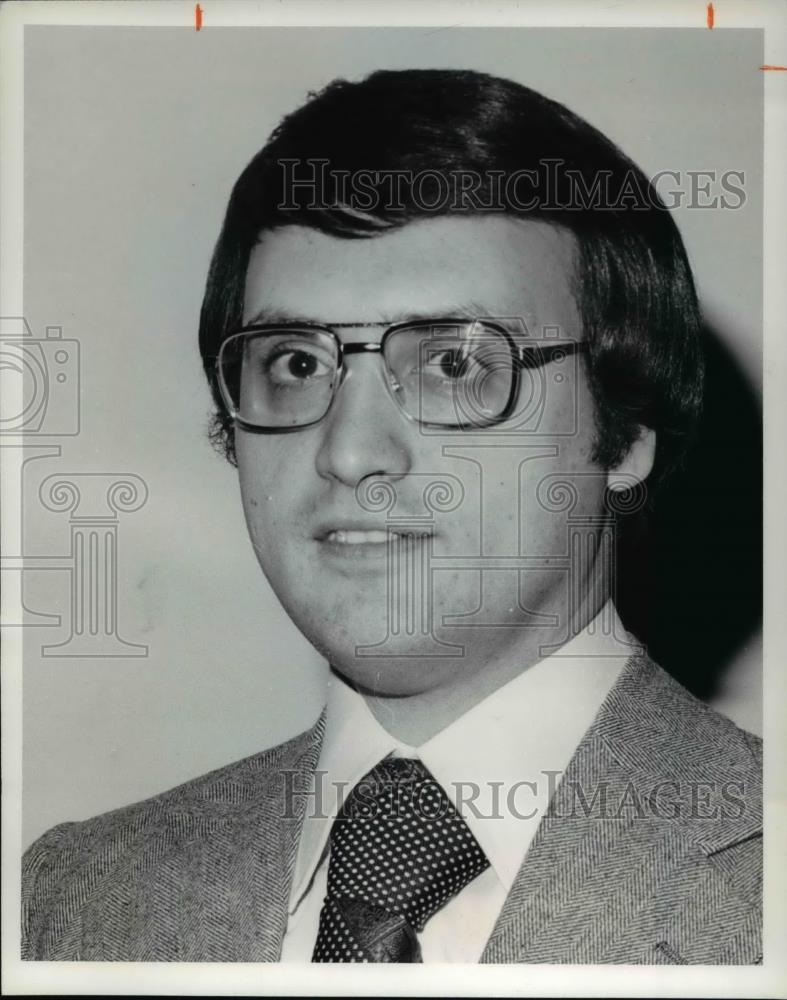 1979 Press Photo Mayoral candidate, Basil J. Russo - Historic Images