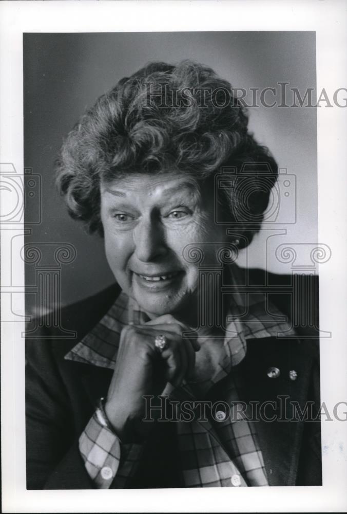 1978 Press Photo Kathryn Kitty Broman, chairwoman of the television board - Historic Images