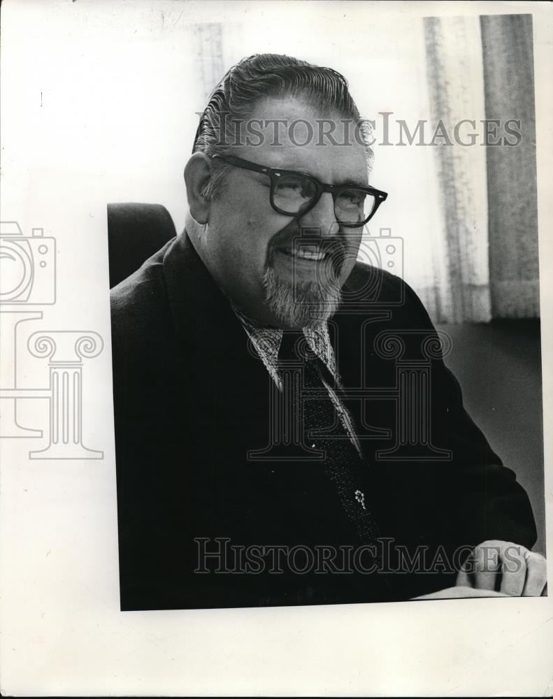 1973 Press Photo Paul Helton, Milwaukee City Manager - ora34738 - Historic Images