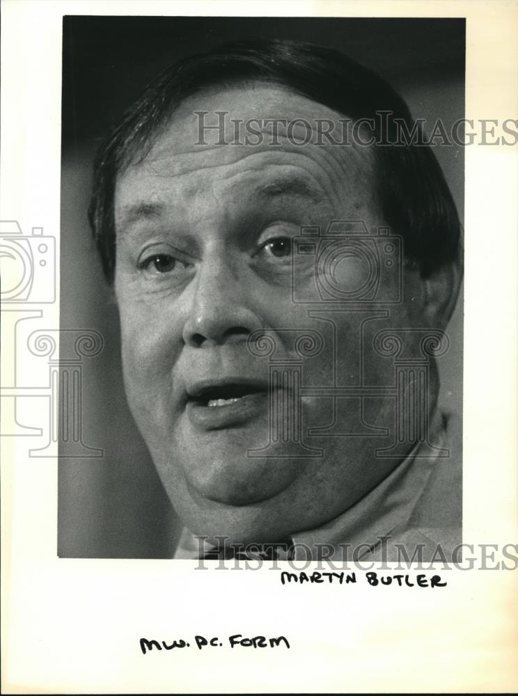 1987 Press Photo Martyn Butler - ora00836 - Historic Images