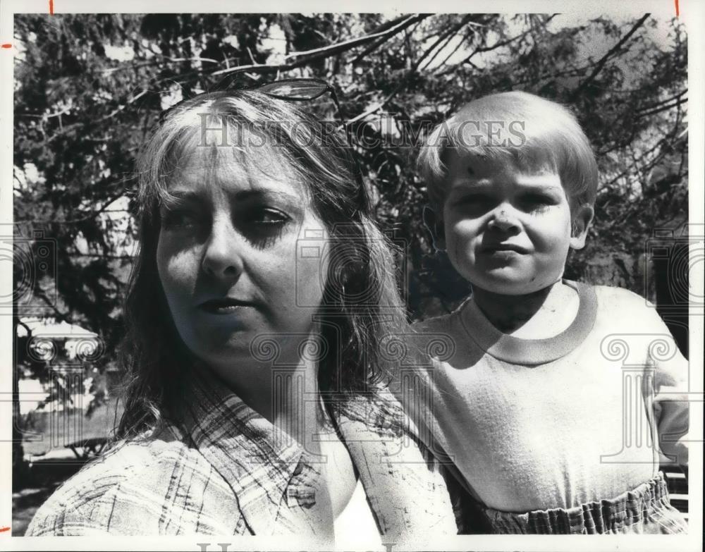 1981 Press Photo Jenna M &amp; David Morrison - Historic Images