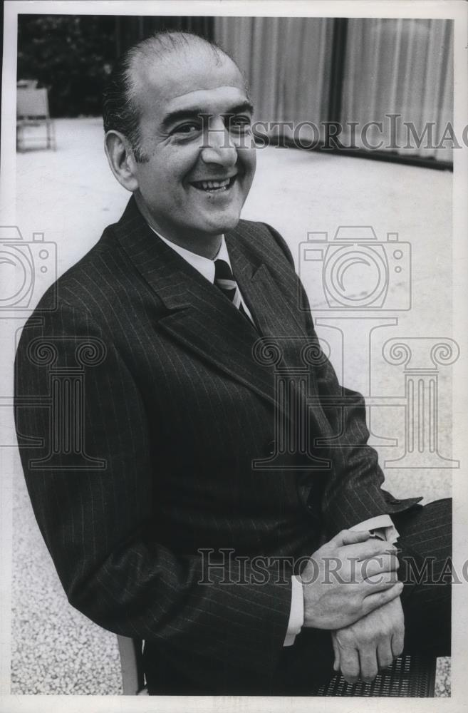 1970 Press Photo Smiling George Cassarno - ora08161 - Historic Images