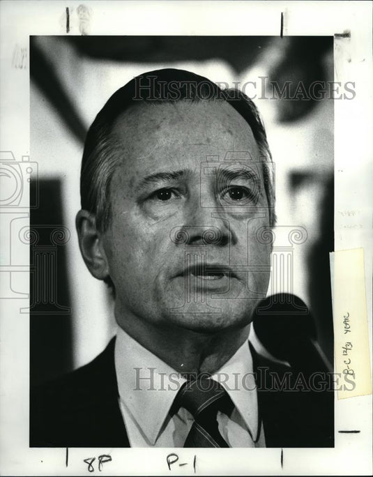 1987 Press Photo Hank Peters - Historic Images