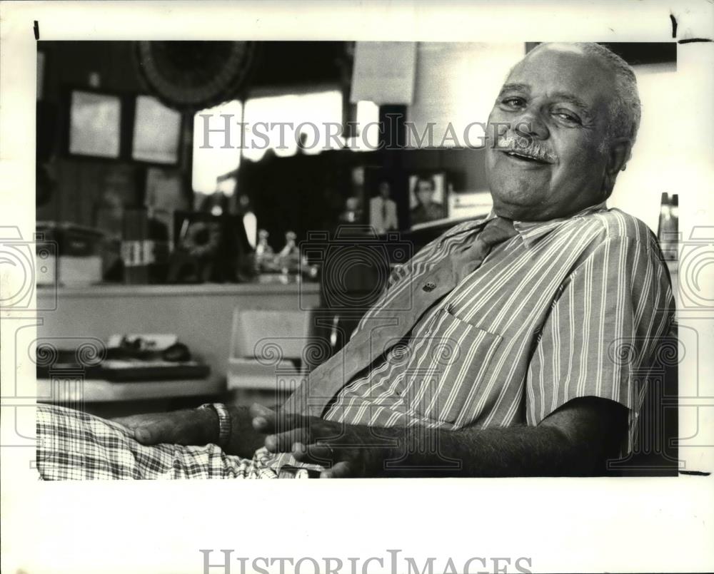 1982 Press Photo Gerard P. Scott of Oberlin - Historic Images