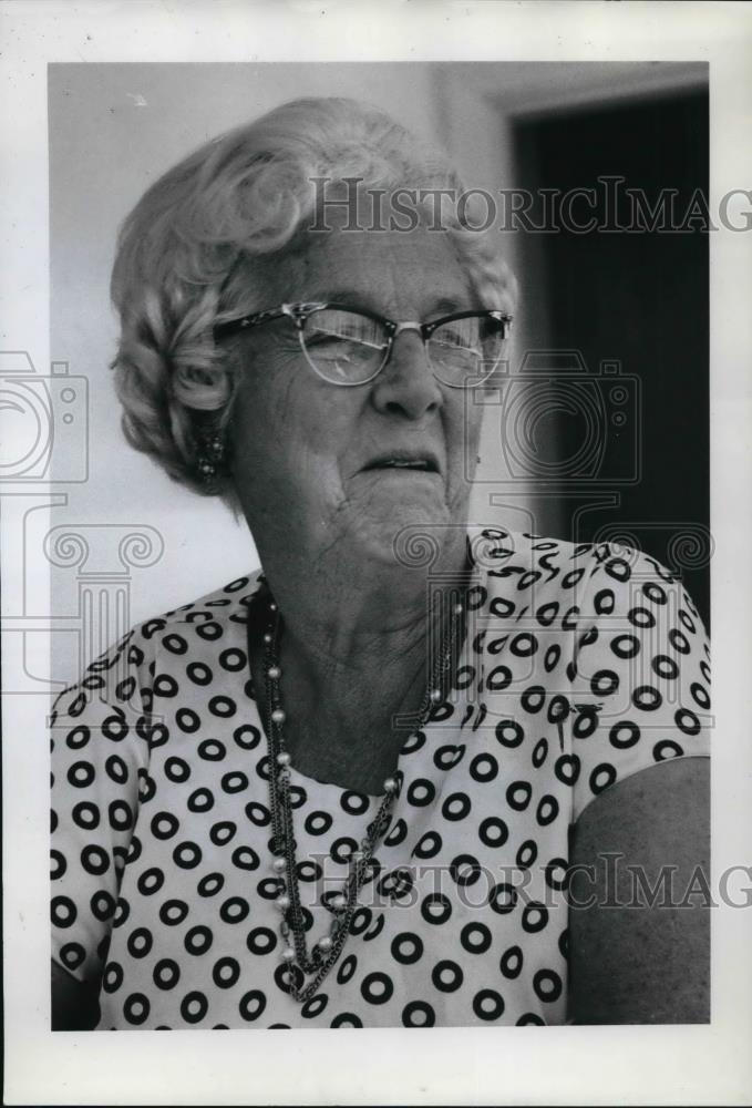 1969 Press Photo Mrs. Maude L. Johnson, director of the 7yr old modern, county - Historic Images