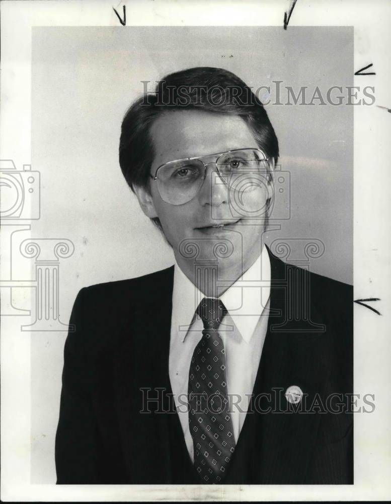 1984 Press Photo Frank Mahnic Jr member of the Ohio House of Representatives - Historic Images