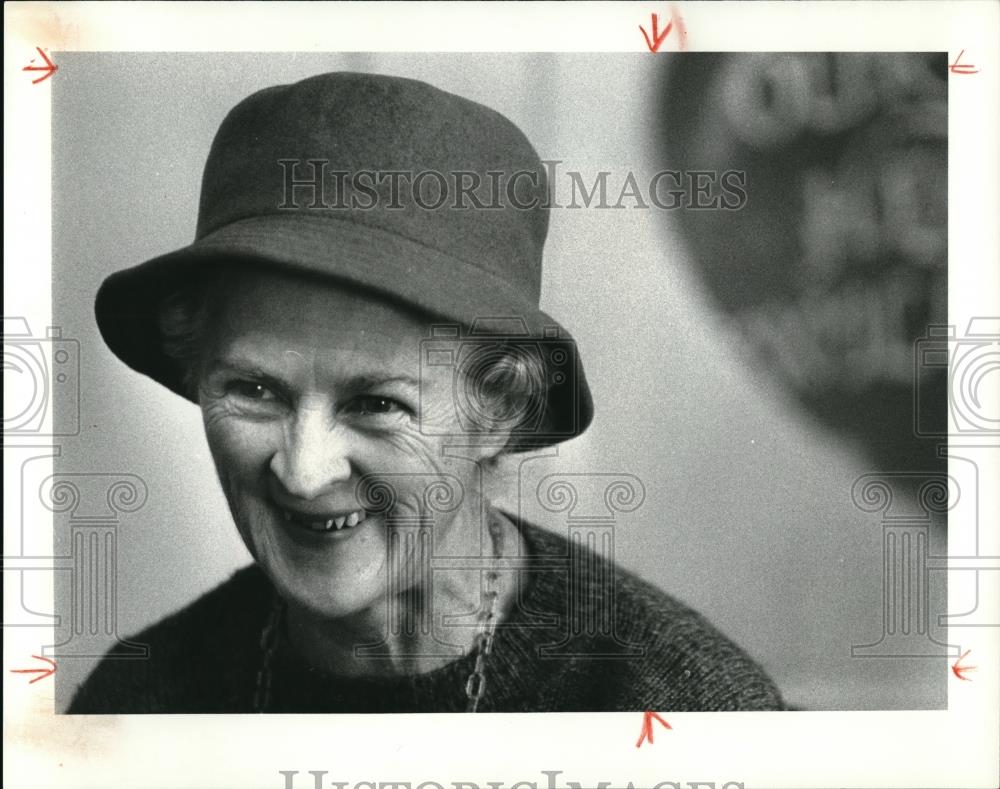 1982 Press Photo Greta Pallisters Vice Chairman of Heart of Willoughby - Historic Images