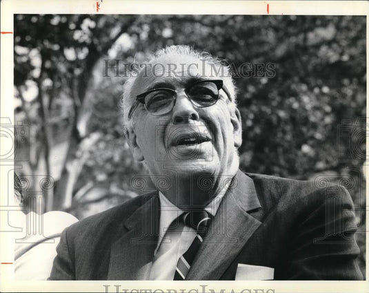 1978 Press Photo James O'Meara, Cleveland teacher union President - Historic Images