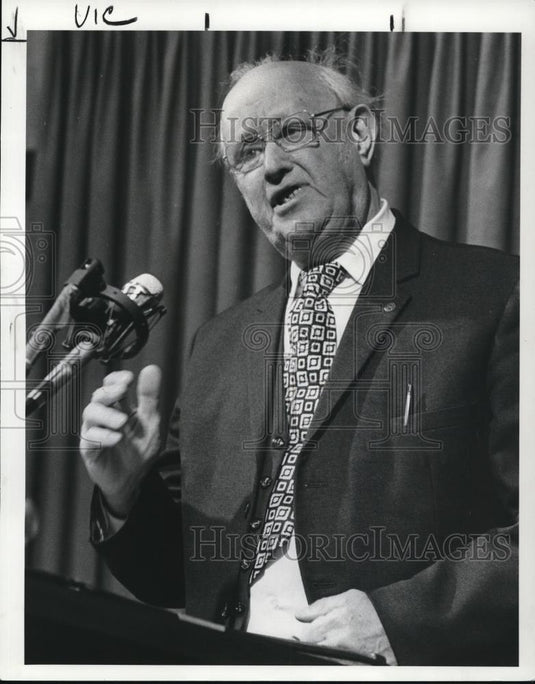 1983 Press Photo Victor Reuther - Historic Images