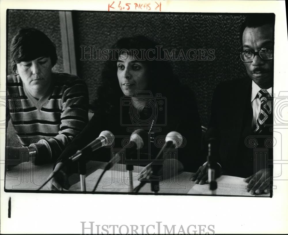 1982 Press Photo Prostitutes on Portland defended bu Friends of Sister -  Historic Images