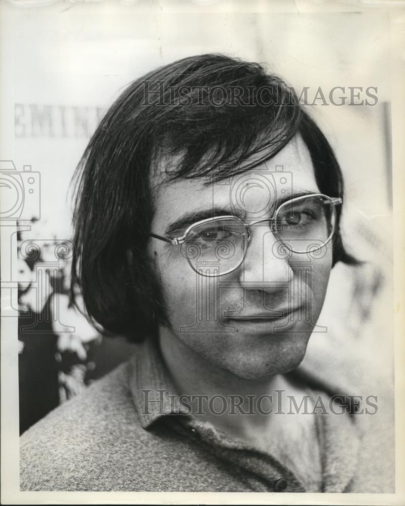 1972 Press Photo George Kontanis, 26, Chairman of the Party&#39;s Oregon Campaign - Historic Images