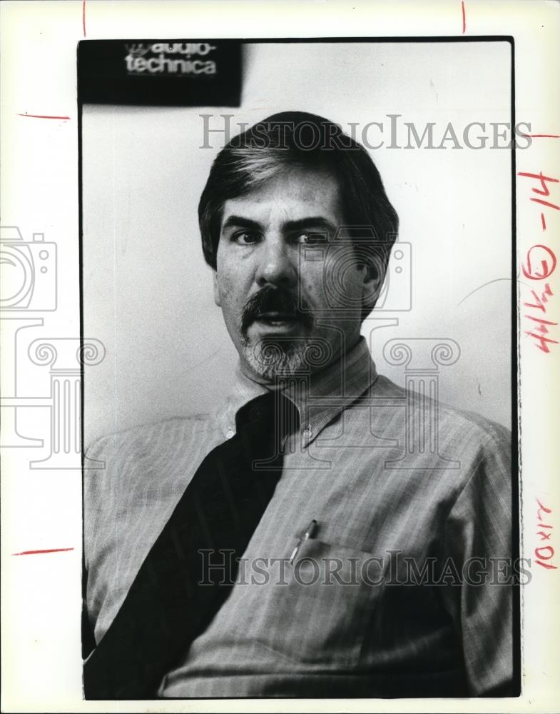 1979 Press Photo Jack Renner of Digital Record - Historic Images