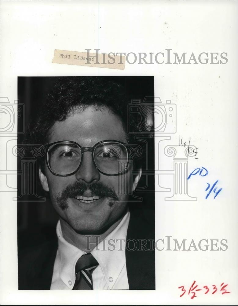 1982 Press Photo Phil LiBassi - Historic Images