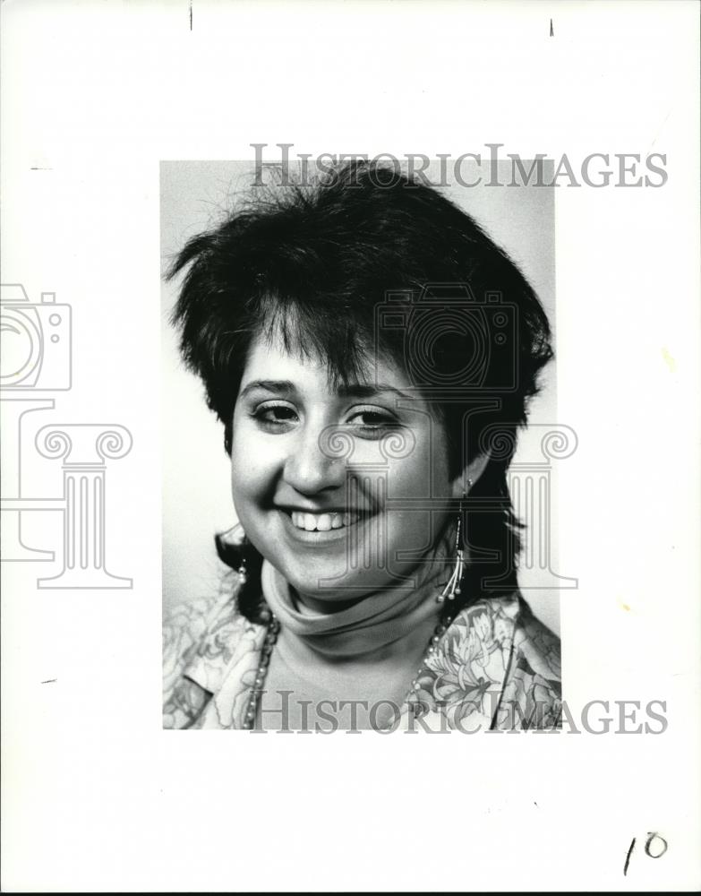 1986 Press Photo Lisa Mintz - Historic Images