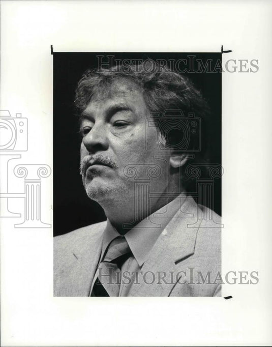 1987 Press Photo Russell Mann, indicted dentist - Historic Images