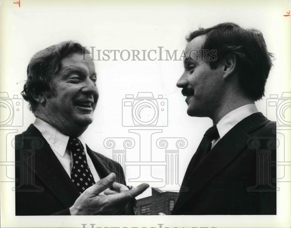 1979 Press Photo Hunter Morrison and Bruce Wacker - Historic Images