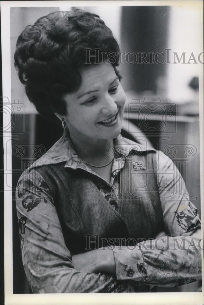 1978 Press Photo Ruth Demski of Equitable Savings & Loan - ora17340 - Historic Images